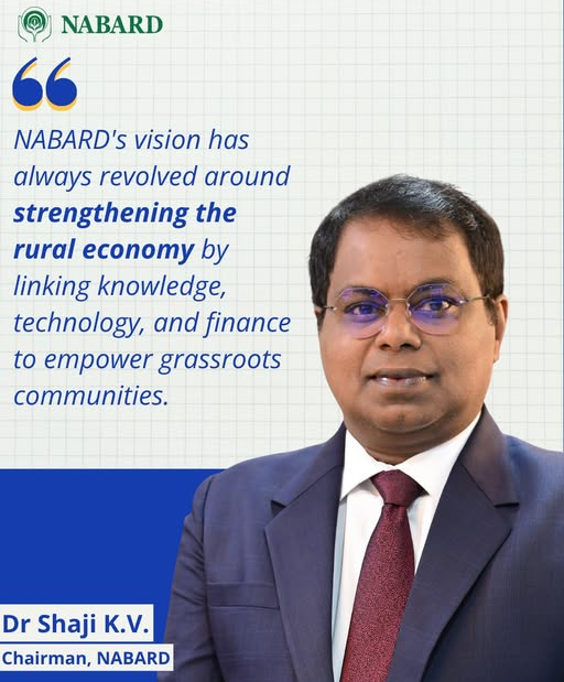 Chairman, Dr Shaji highlights NABARD’s vision